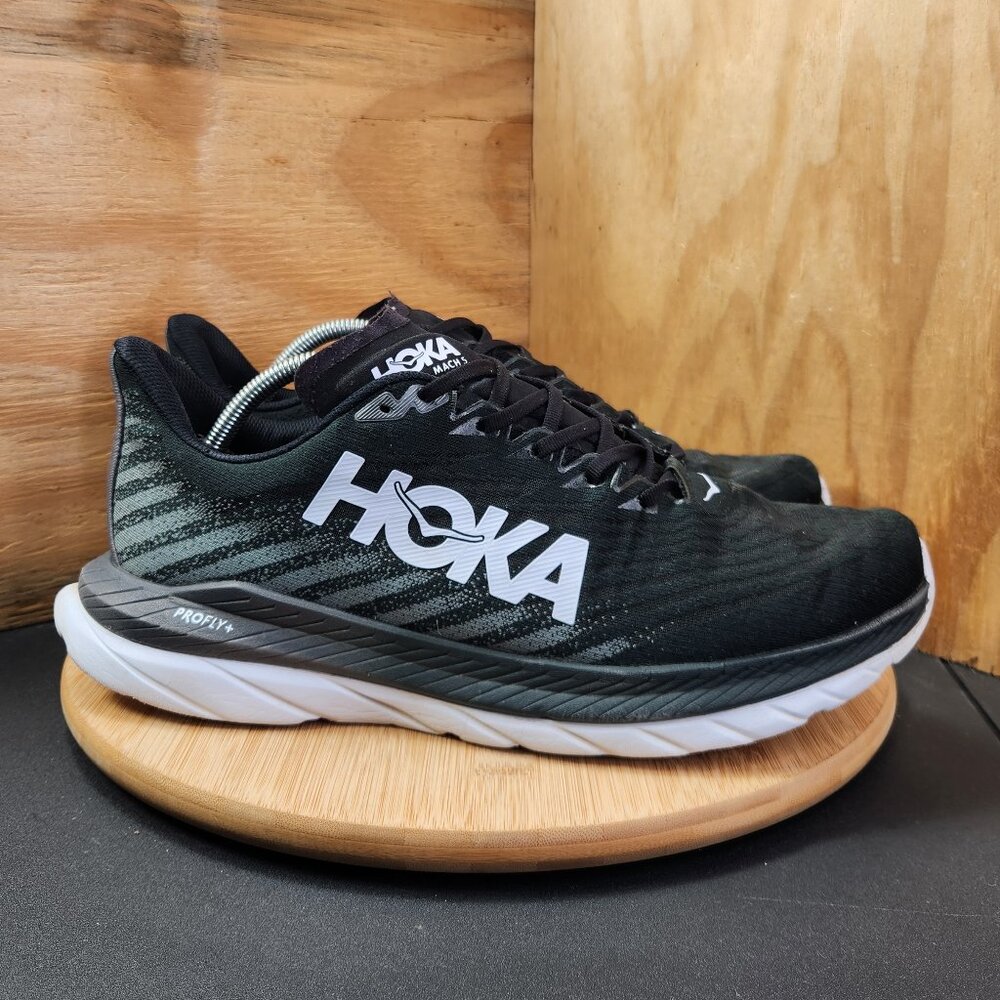 HOKA Men's Black Performance Running Shoes